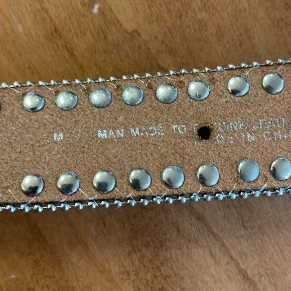 BLAZIN Roxx NWOT Genuine Leather Belt Size Medium main image 4